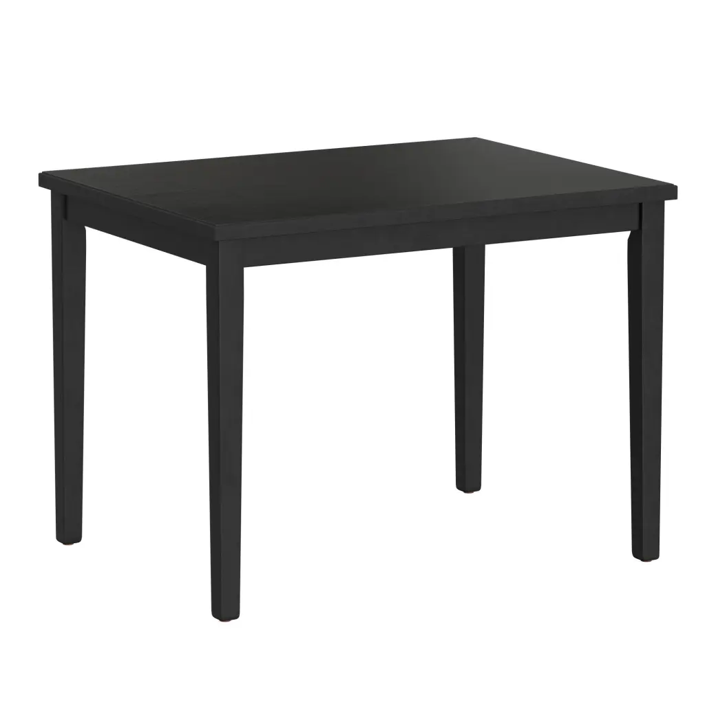 Quaint Black Collecting Height Table Black Engineered Wood wallace - bay