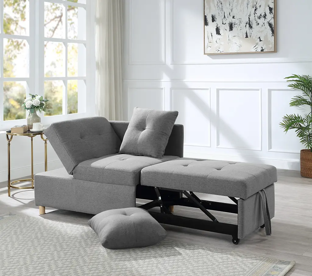 4 1 Convertible Sofa Single Extendable 6 Positions Living Room fullbarn e-commerce
