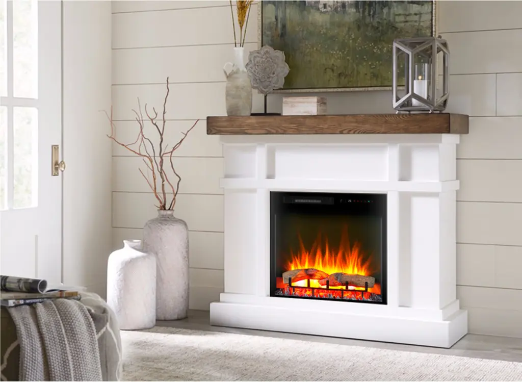 Augusta W28 2822 LG 2 Piece Complete Set Insert White French Country b119
