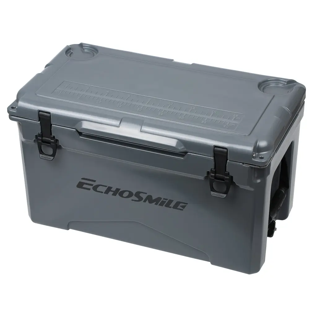 35Qt Gray Insulated Box Gray Polyethylene Picnics and Camping rigmore