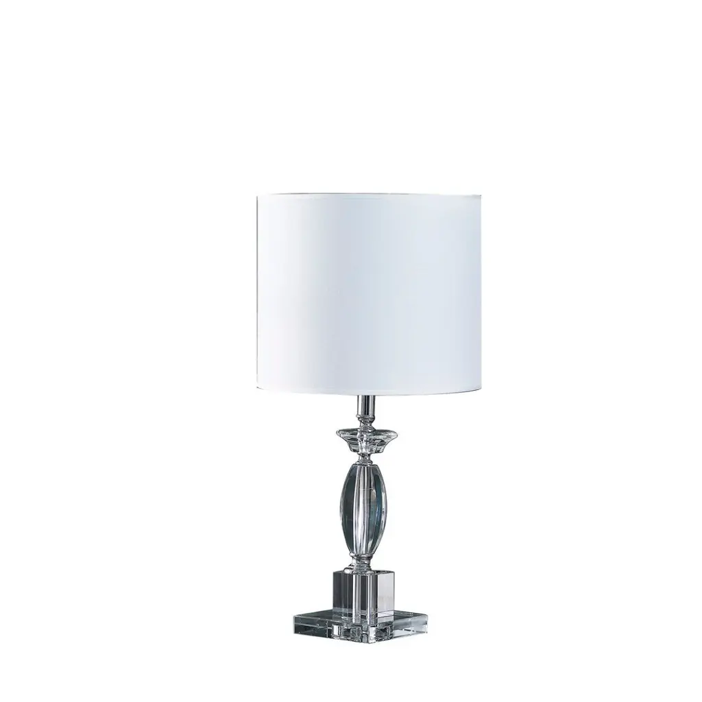 23.25 Inch Emmil Cut Crystal Modern Table Lamp Multi Crystal california home