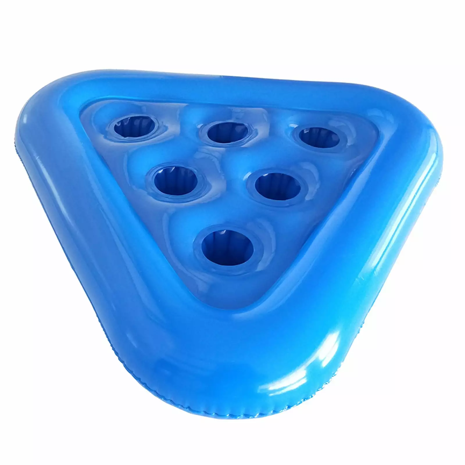 Mojoyce Floating Inflatable Triangle Drinks Cup Holder Pool Table Bar Tray