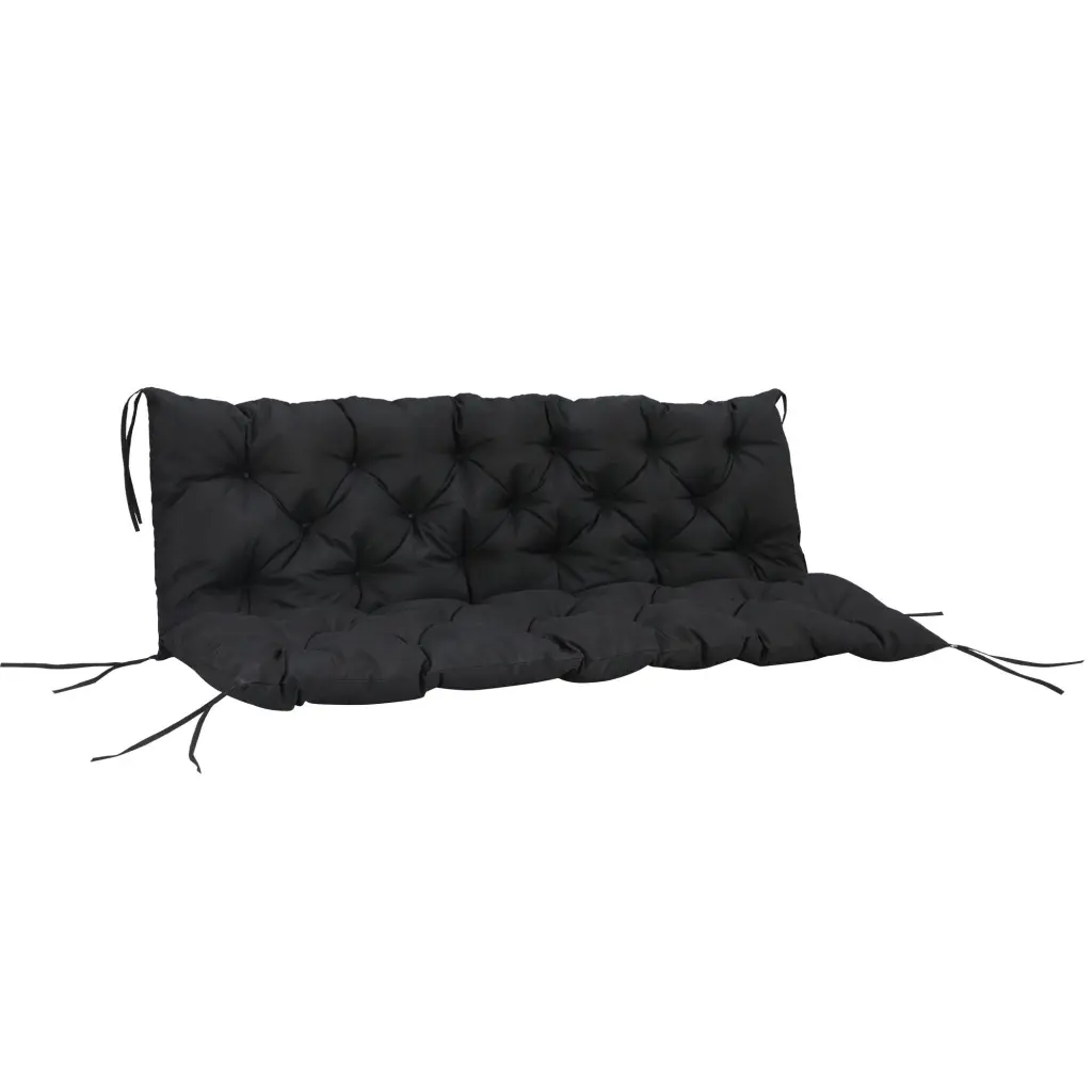Outsunny Tufted Bench Cushions Outdoor Furniture 3 Seater Replacement Cushions Comfortable aosom business