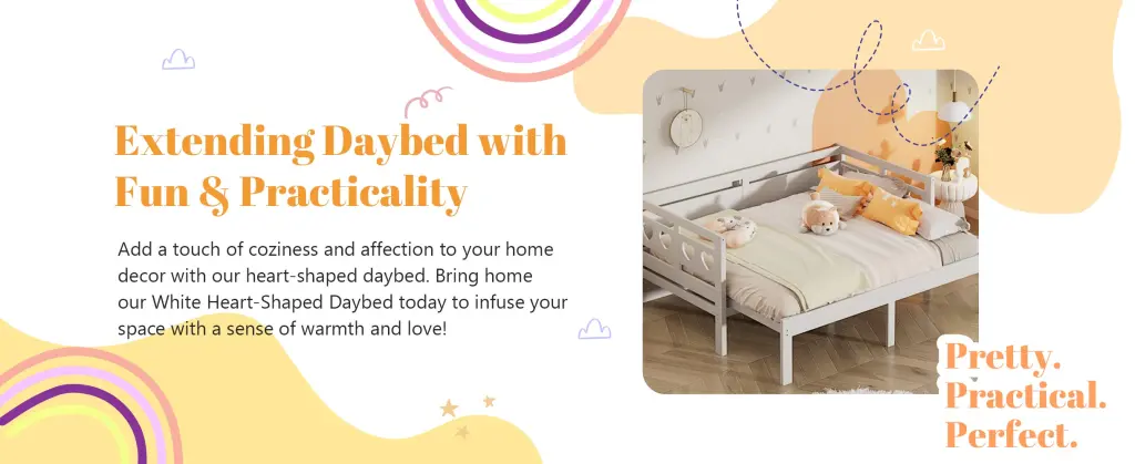 Twin Extending Daybed Trundle Wooden Daybed White artistry at home