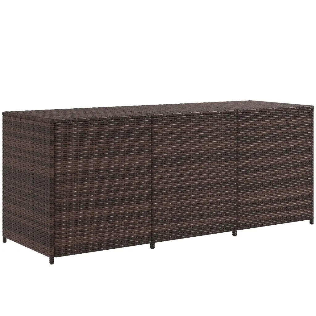 Outsunny 175 Gallon Outdoor Storage Box Inner Liner PE Rattan aosom business
