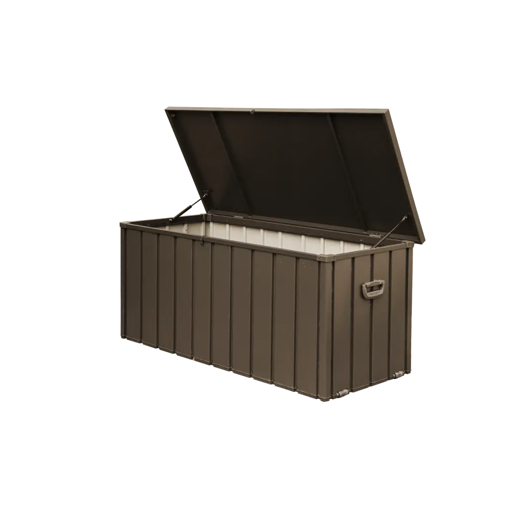 150 Gallon Outdoor Storage Deck Box Waterproof Large Patio Storage Bin crefise patio life