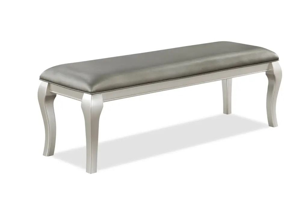 1 Piece Modern Premium Contemporary Faux Leather Upholstered Dining Bench kanepe