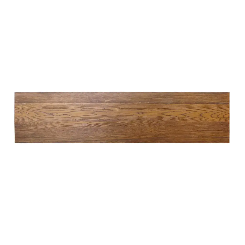 Verona Concrete Dining Bench Top Brown Walnut Brown Weather Resistant Outdoor Dining nh-vivalux