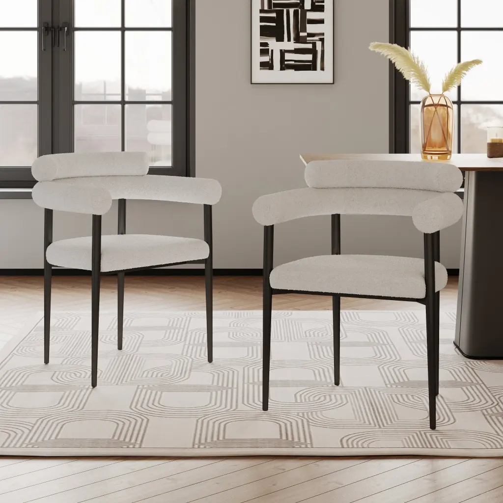 Woker Dining Chairs Set 2 Mid Century Modern Dining Chairs Kitchen rnb