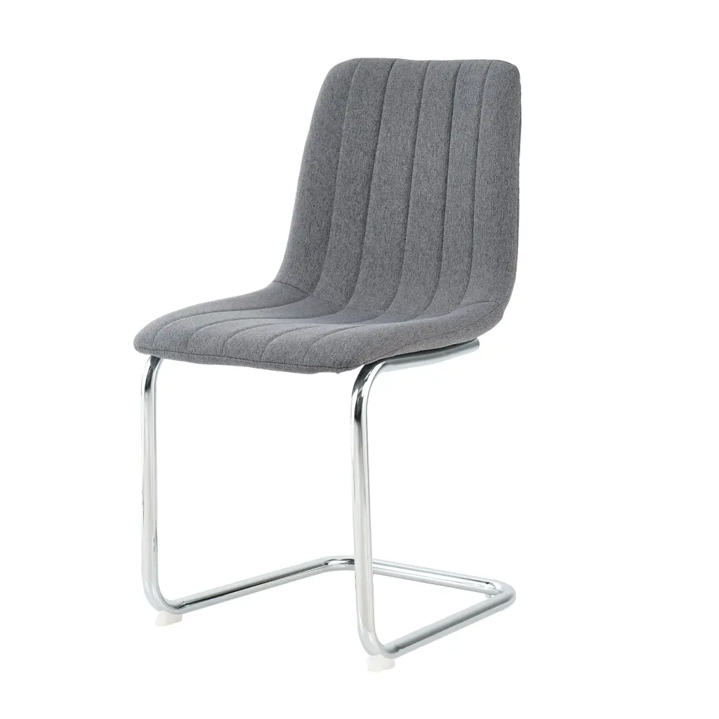 Modern Effortless Light Premium Dining Dark Grey Chair Home Bedroom Stool youngmagic