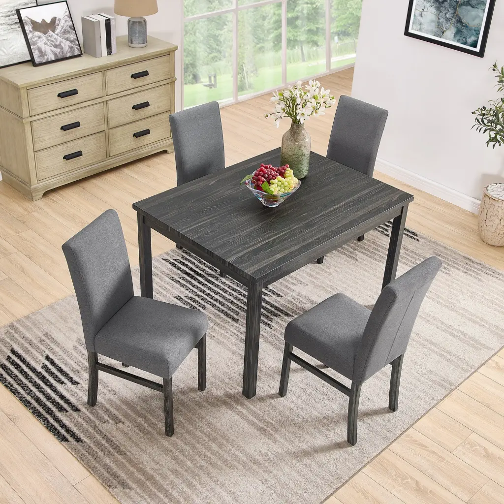 Dining Table Dining Chairs Kitchen Dining Table Small Kitchen Set chuangyuan wood industry