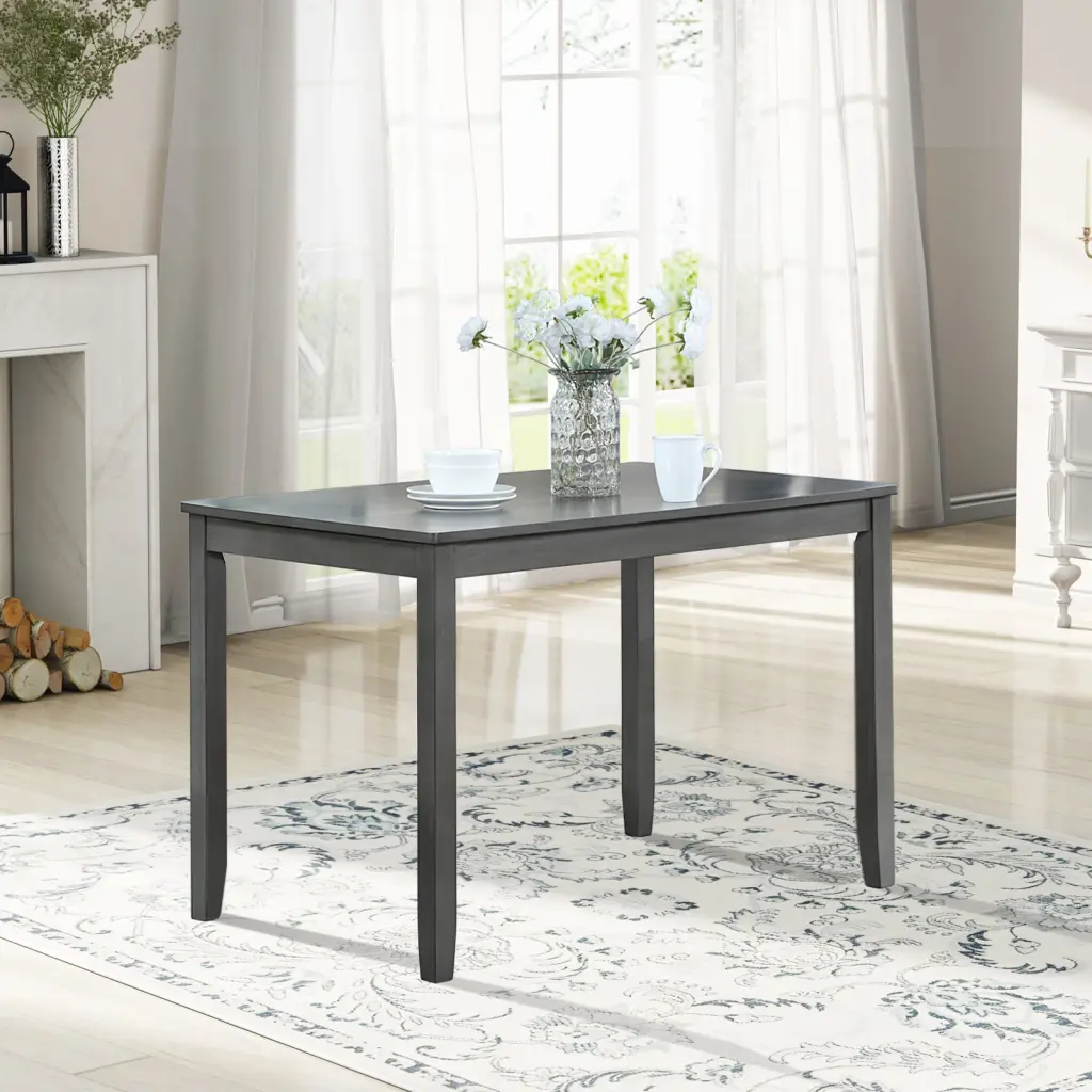 Wooden Dining Rectangular Table Kitchen Table Small Space 4 Person fullbarn e-commerce