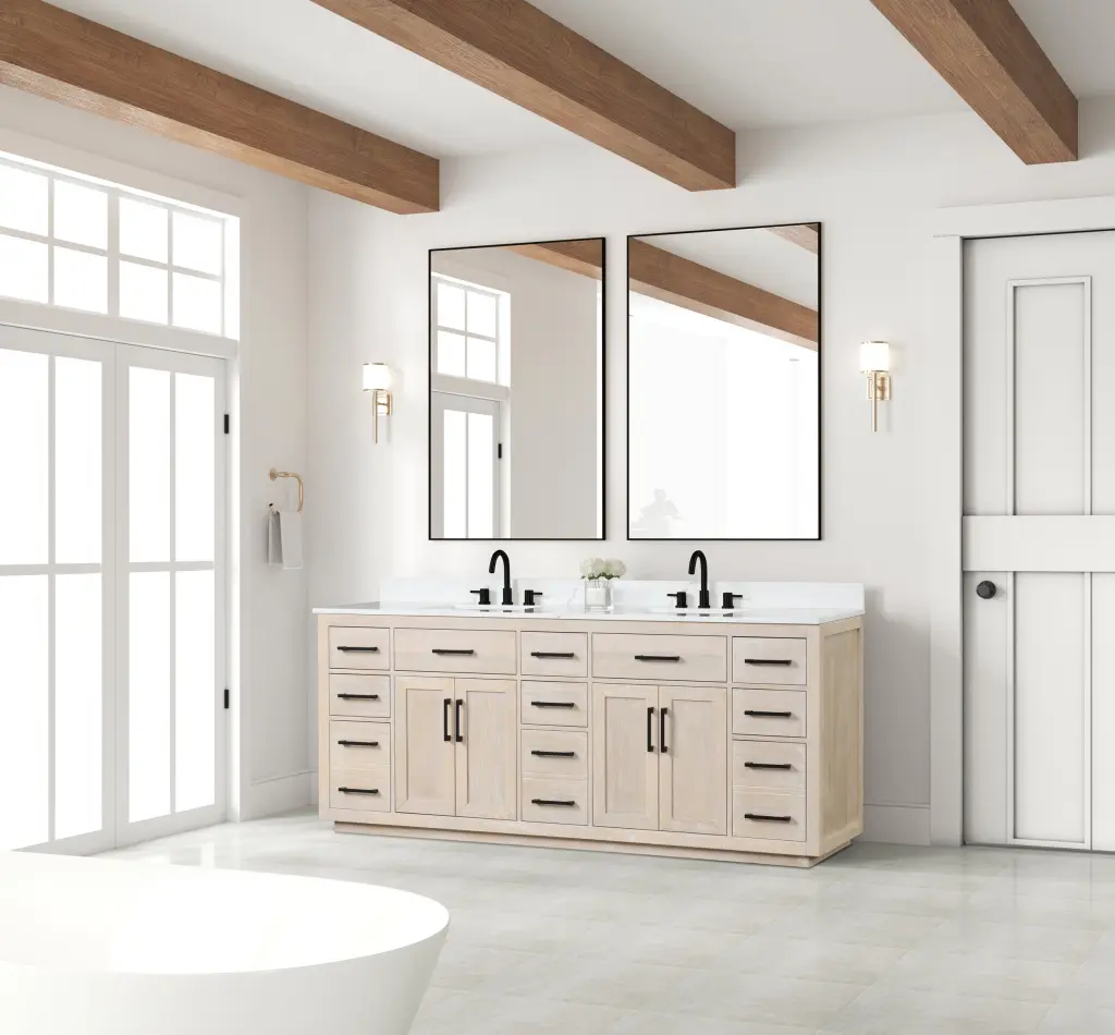 84 Inch Bathroom Vanity Double Sink Modern Bathroom Vanity Set bathhomeshop