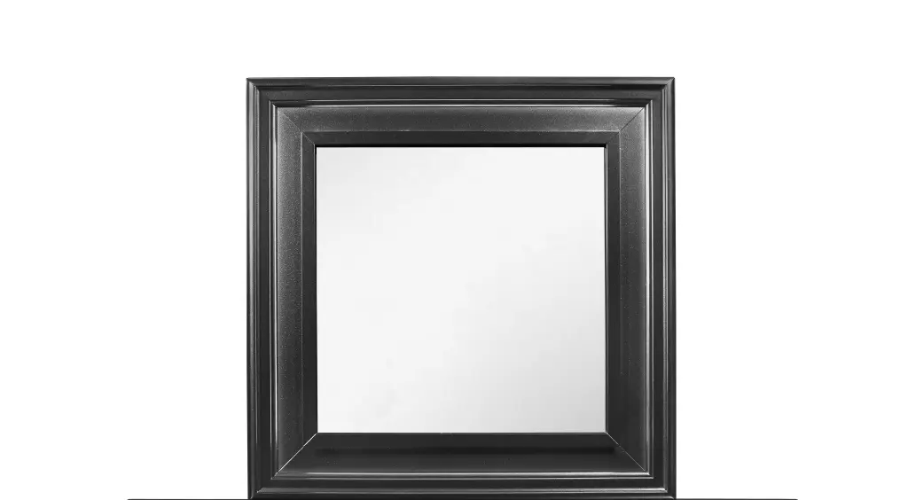 Shaker Crocodile Metallic Grey Mirror Solid Wood MDF Bedroom Furniture luxe modern furniture