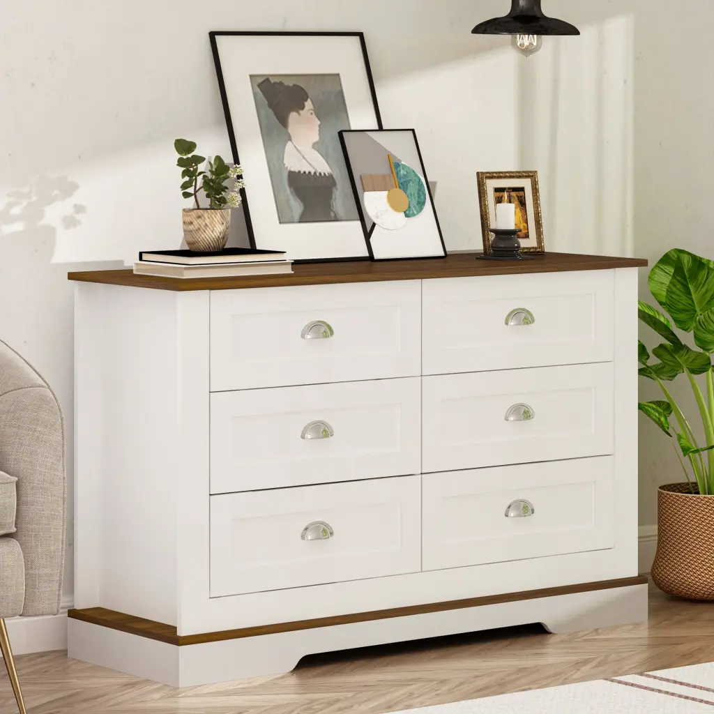 Drawer Dresser Cabinet Sideboard Bar Cabinet Buffet Server Console Table jxy furniture