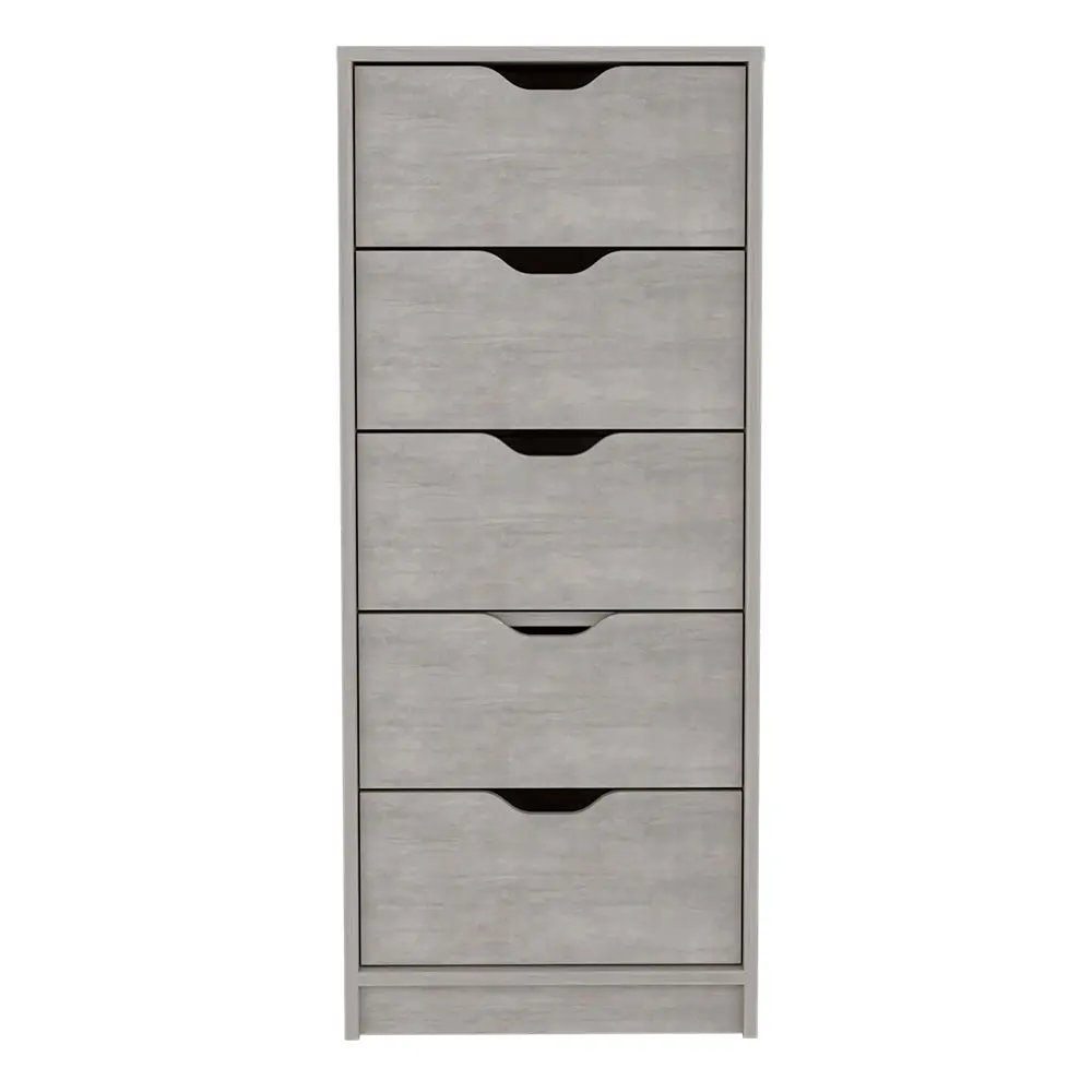 Kamran Dresser Bedroom Concrete Gray Particle Board Engineered Wood Storage treevol furniture
