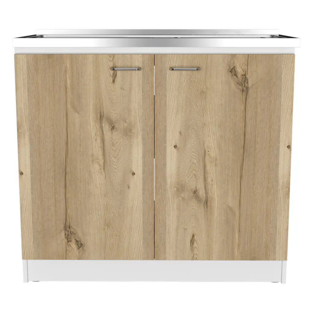 Functionality Sink Vernal Kitchen Sink White Light Oak Particle Board Modern Kitchens treevol furniture