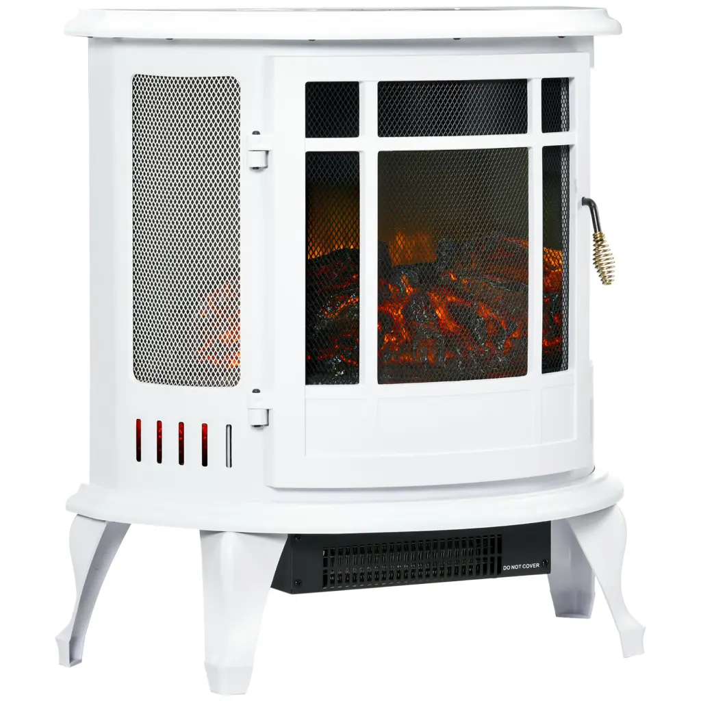 22 Inch Electric Fireplace Stove Freestanding Fire Place Heater aosom business