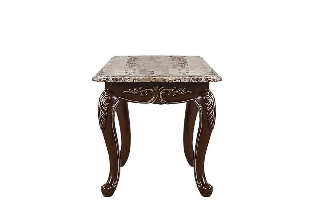 Gloria End Table White Desk Top Traditional Open Living Room Furniture galaxy home furnishings