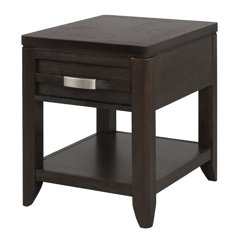 24X20X25 Inch Brown MDF End Table Living Room w2078