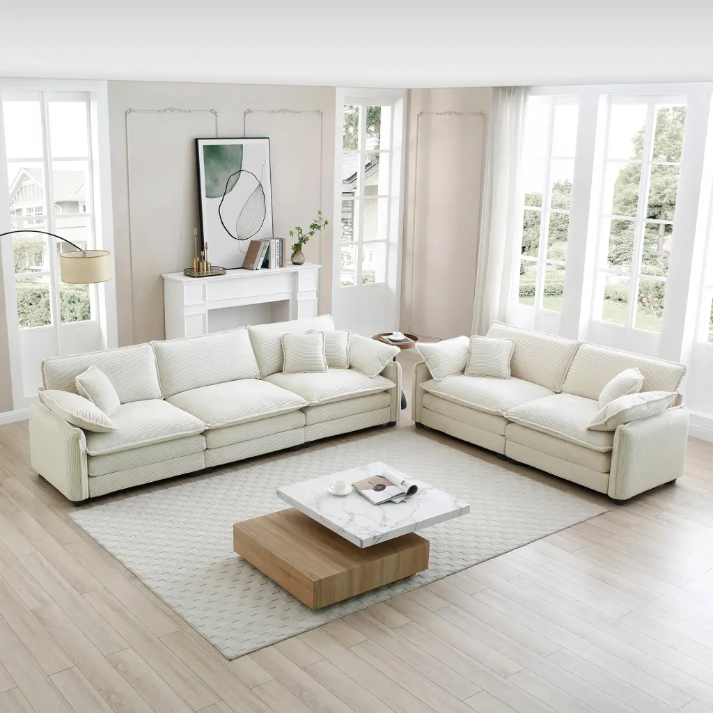 Family Sofa Set Deep Seat Warm Sofa Home Cinema And Living Room Comfort ui furniture