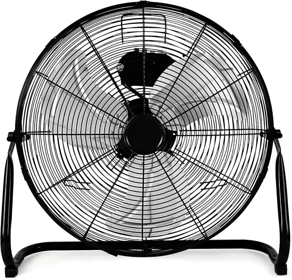 20 Inch 3 Speed High Velocity Heavy Duty Metal Industrial Floor Fan Office Cooling w1134dhs