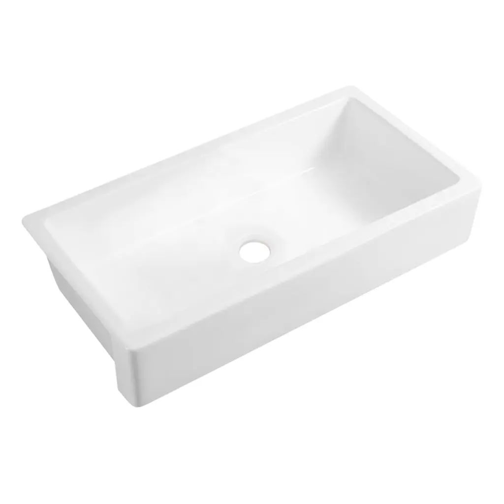 White Farmhouse Deep Apron Sink Undermount Farmhouse Kitchen Sink rnb