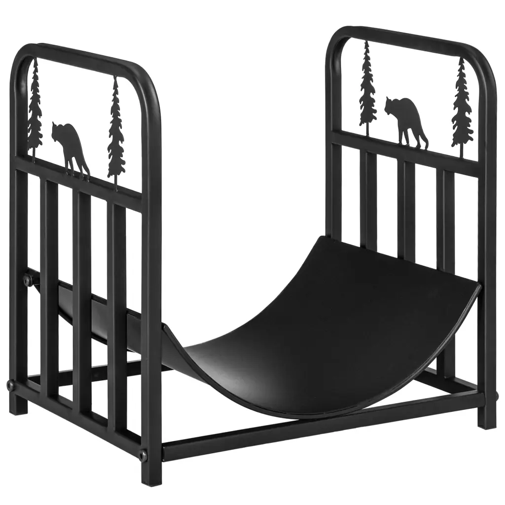 Firewood Rack Fireplace Tools Indoor Outdoor Firewood Holder aosom business