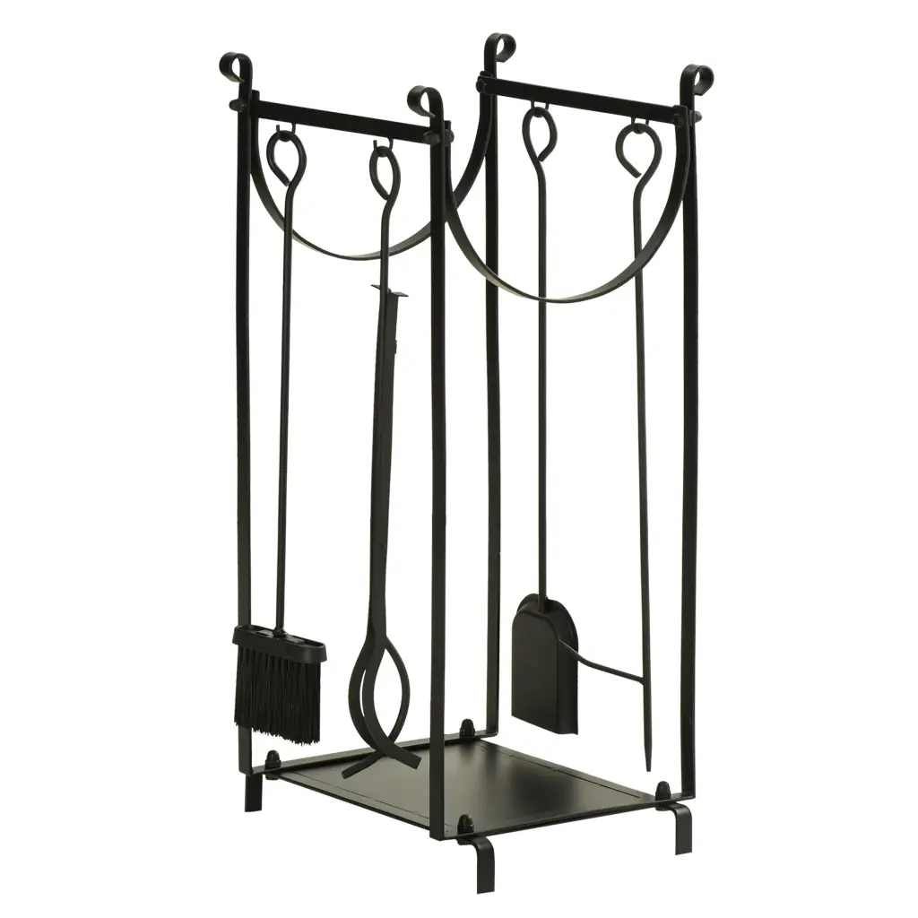 Firewood Rack Fireplace Tools Indoor and Outdoor Use aosom business