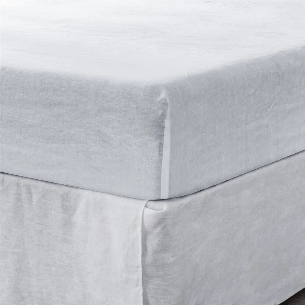 King Fitted Sheet 1 Piece Linen Hotel Quality Bed Sheets King Size real linen