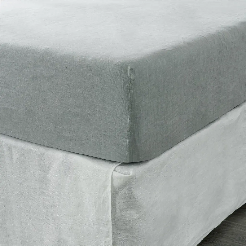King Fitted Sheet 1 Piece Linen Hotel Quality Bed Sheets King Size real linen