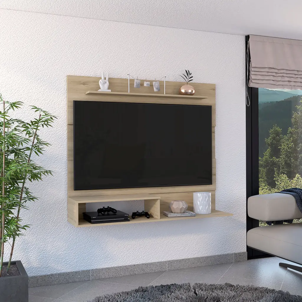 Beijing Floating Entertainment Center One High-quality Shelf and Two Shelves tuhome