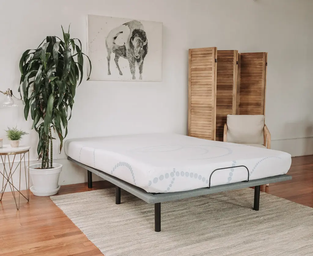 Slumber Pedic 8 Inch King Size White Foam Mattress Comfort Support omne sleep