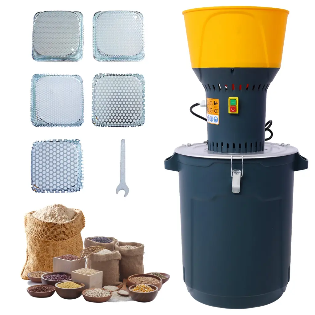 50L Electric Grain Mill Grinder Corn Flour and Grain Milling g-h