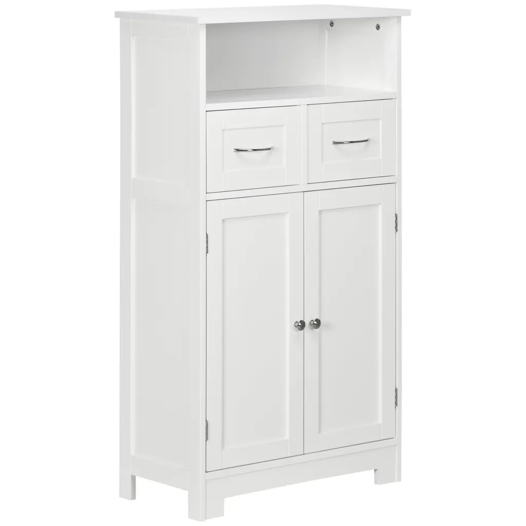 Kleankin Bathroom Cabinet Arranger Freestanding Small Storage Cabinet Organizer aosom business