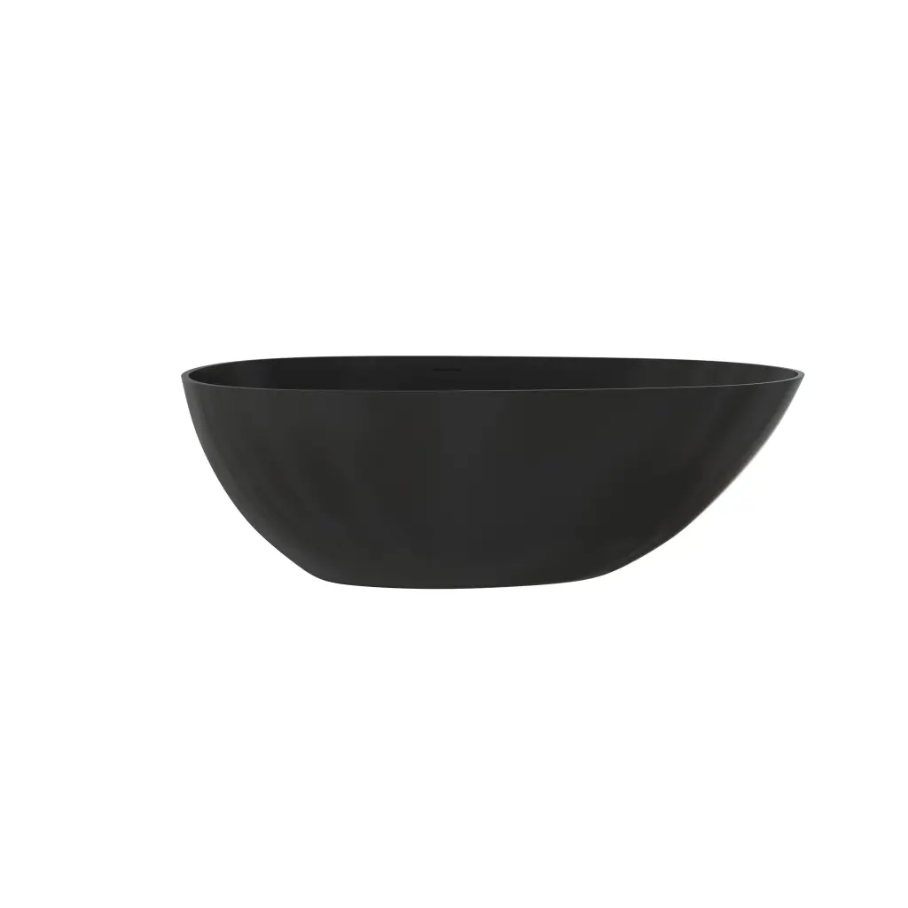 1700mm Artificial Stone Solid Surface Freestanding Bathroom Adult Bathtub vovica