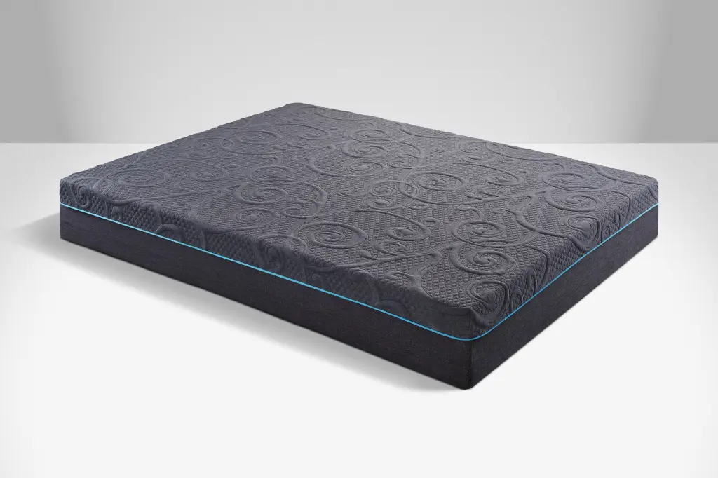 8 Full Size Bed Mattress Gel Infused Memory Foam Hybrid Mattress Dark kanepe