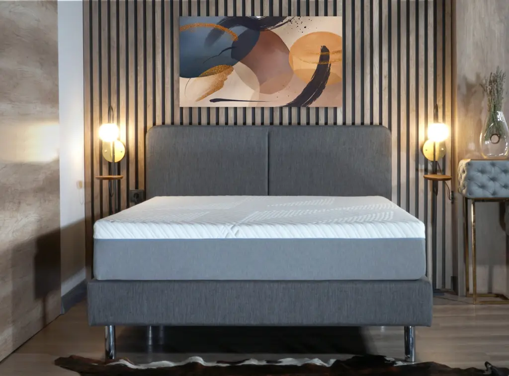 Full Size Cypress 10" Medium Cooling Gel Memory Edge Substantiate Pocket Spring Mattress brn sleep products