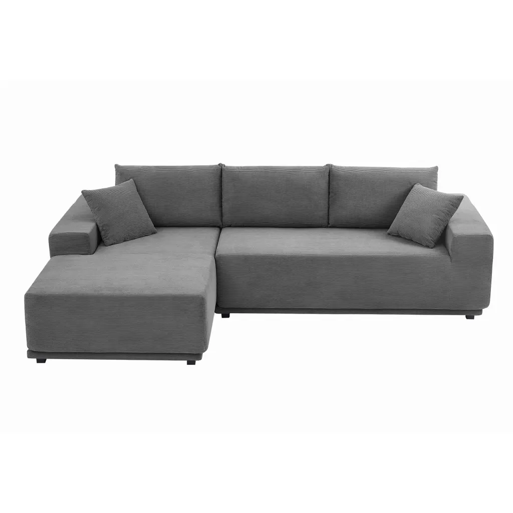 Sectional Couch Covers 2 Piece L Influence Corduroy Sofa Protector justone interior