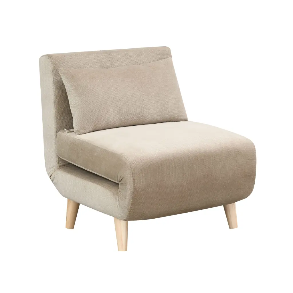 1PC Sofa Futon Convertible Sleeper Modern Polished Reclining Chair kanepe