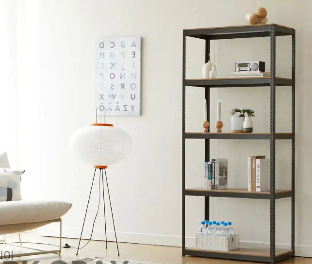 5 Tier Adjustable Garage Storage Shelving - Heavy Duty Metal Shelves grainbuds-y