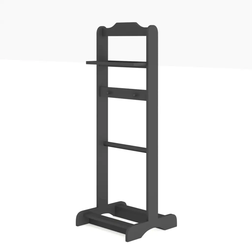 Accent Travel-friendly Garment Rack Clothes Valet Stand Storage Organizer familyroom furnitures