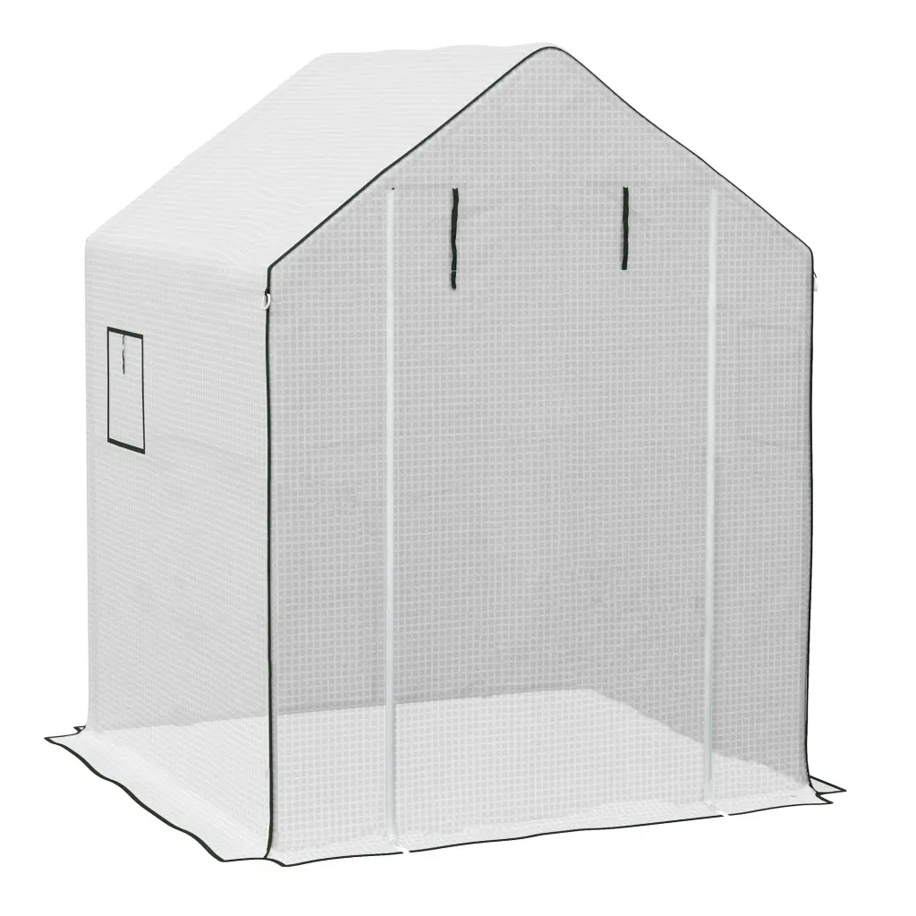 Outsunny Walk Greenhouse Replacement Cover 01 0472 W Roof aosom business