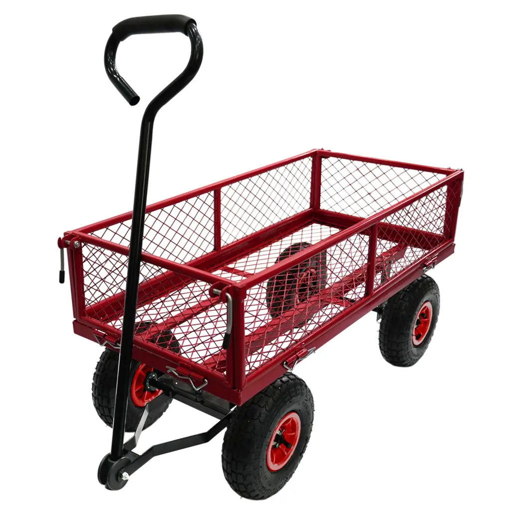 3 Cu Ft 300 Lbs Capacity Removable Sides Metal Steel Mesh Heavy Duty Storage Bin urban