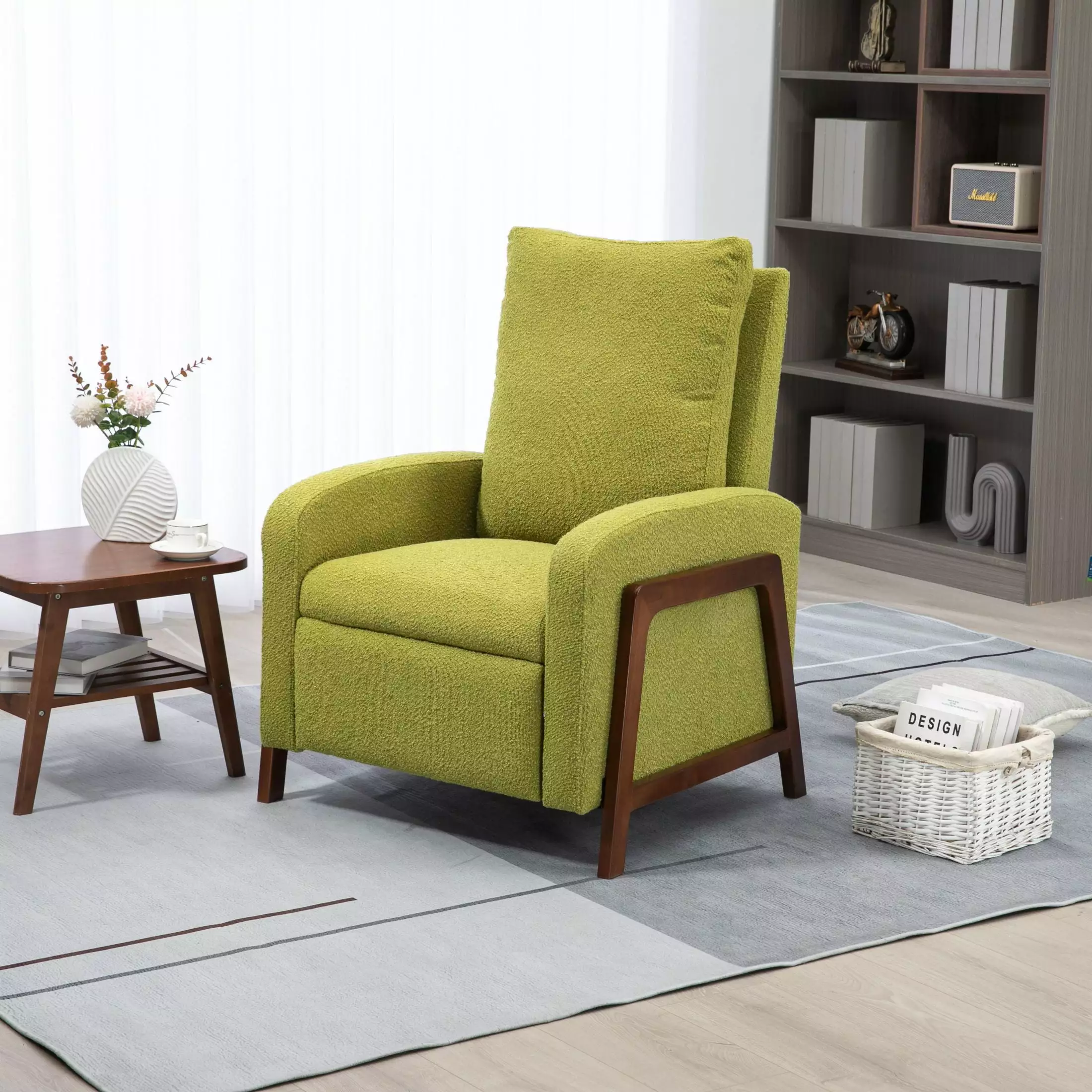Recliner Chair Adjustable Home Theater Single Fabric Recliner Sofa XCY-1 CNCJ