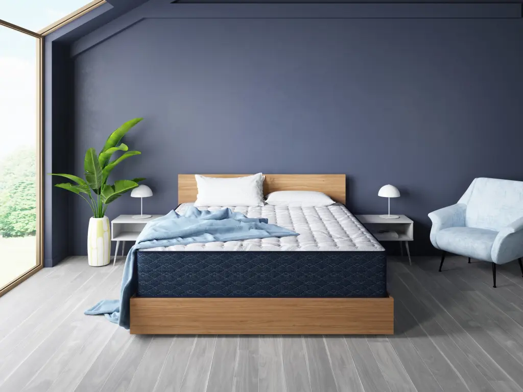 Restonic Easecare Hybrid Cosmorest Firm Mattress California King Grey Mix restonic mattress