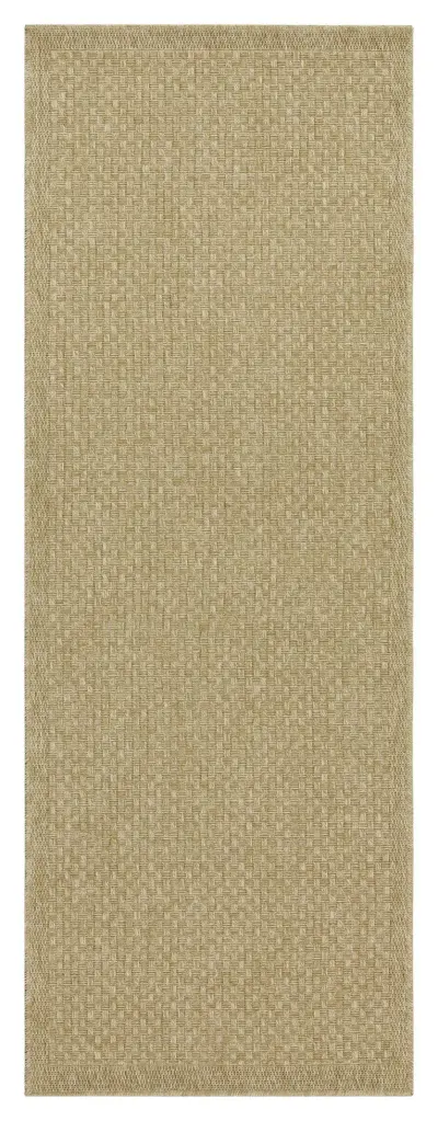 Earth GC NTL1004 Jute 2 Ft. 7 . X 7 Ft. 3 . Indoor Outdoor Area Rug icona home decor