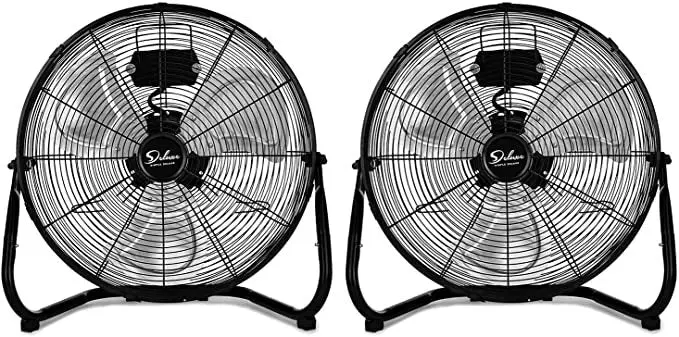 Effortless Deluxe 18 Inch 3 Speed High Velocity Heavy Duty Metal Industrial Fan w1134dhs