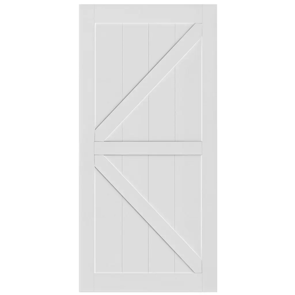36 X 84 K Style Real Primed Door Slab DIY Panel Door Modern Interior Door rnb