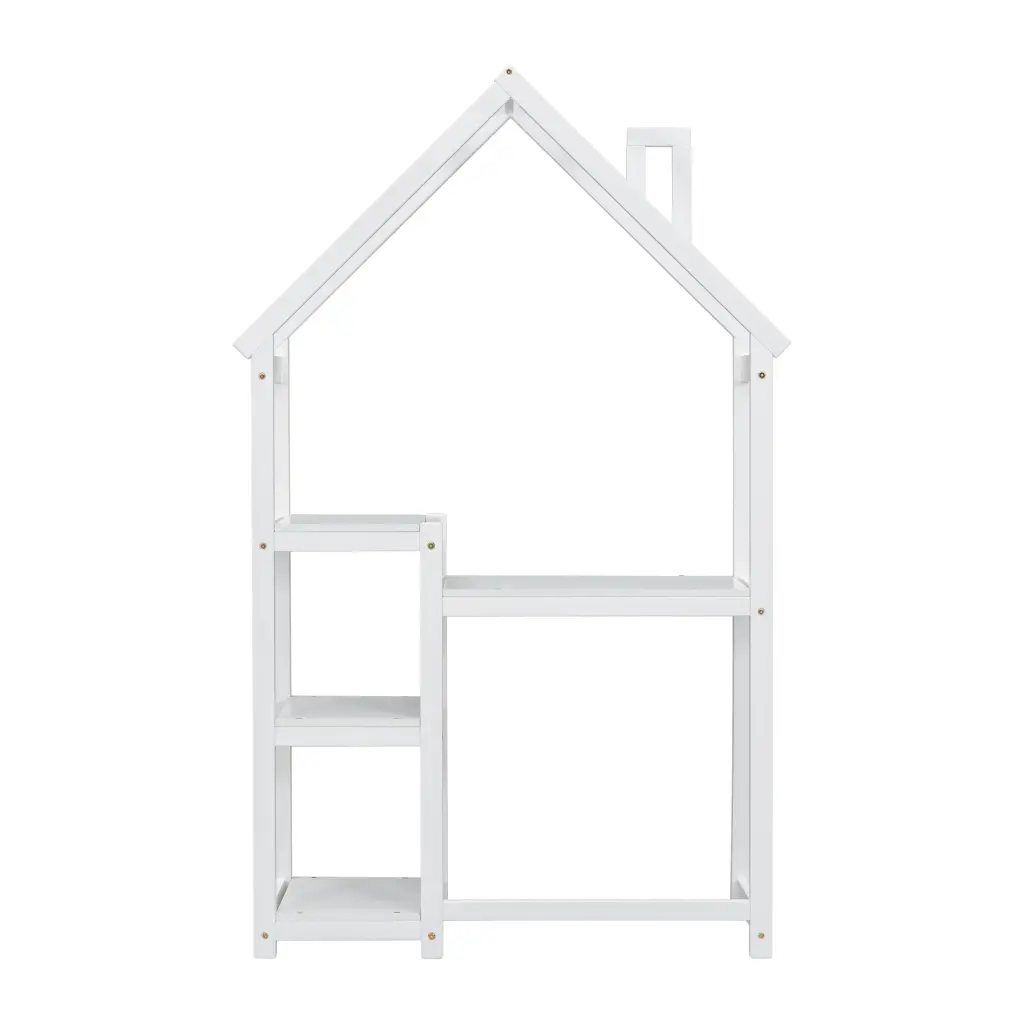 Houtilize Wooden Writing Desk Bookshelf and Toy Storage Kids Study inspirit